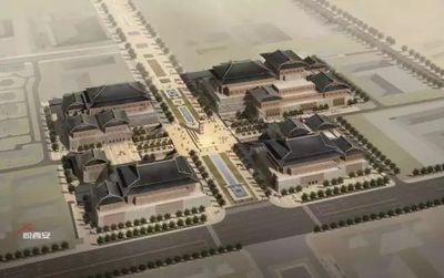 古代最高形制!重檐庑殿收官不夜城,陕西大剧院来了!